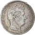 Coin, France, Louis-Philippe, 5 Francs, 1831, Lyon, VF(20-25), Silver, KM:744.2
