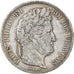 Moneta, Francia, Louis-Philippe, 5 Francs, 1832, Lyon, MB+, Argento, KM:749.4
