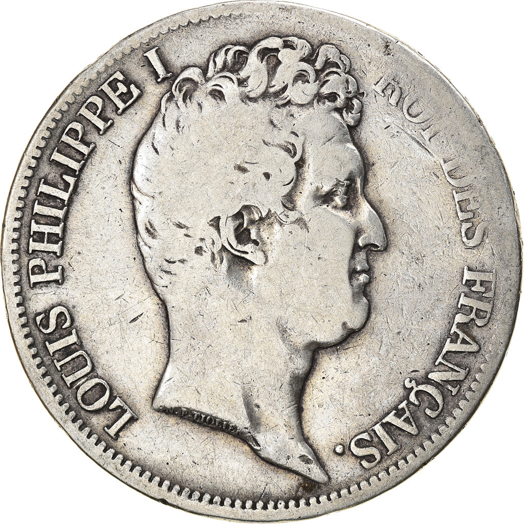 Monnaie, France, Louis-Philippe, 5 Francs, 1831, Marseille, TB, Argent