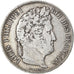 Münze, Frankreich, Louis-Philippe, 5 Francs, 1833, La Rochelle, S+, Silber