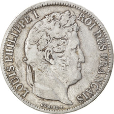 Moneta, Francia, Louis-Philippe, 5 Francs, 1831, Nantes, MB, Argento, KM:745.12