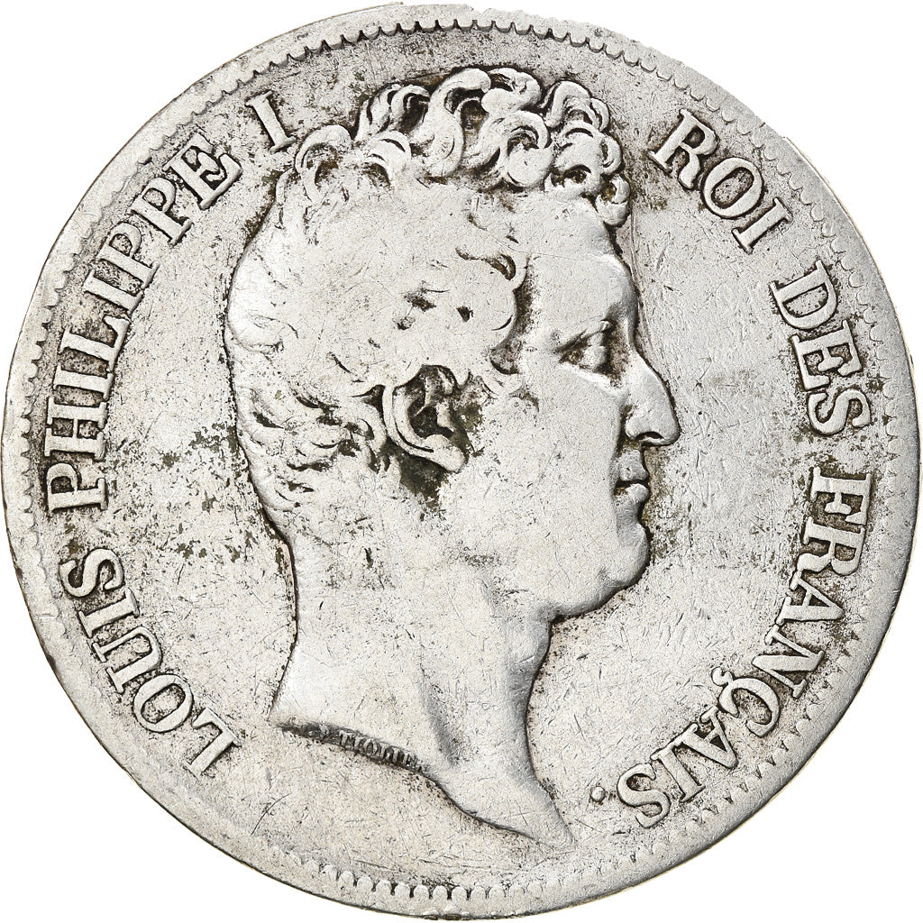 Monnaie, France, Louis-Philippe, 5 Francs, 1831, Lille, TB, Argent, Gadoury:676
