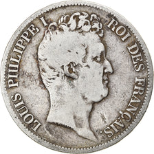 Monnaie, France, Louis-Philippe, 5 Francs, 1831, Lille, TB, Argent