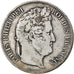 Coin, France, Louis-Philippe, 5 Francs, 1832, Lille, VF(20-25), Silver