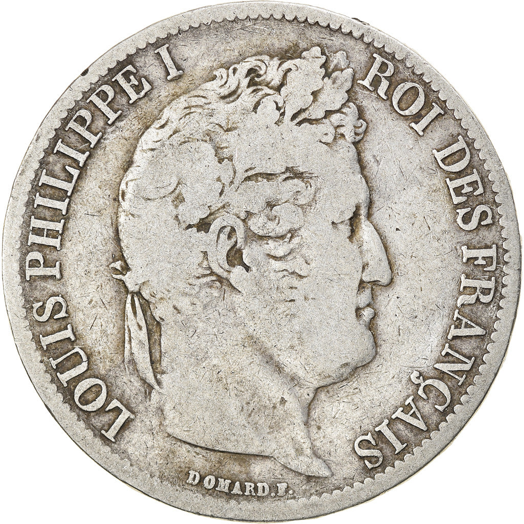 Münze, Frankreich, Louis-Philippe, 5 Francs, 1831, Lille, S, Silber, KM:745.13