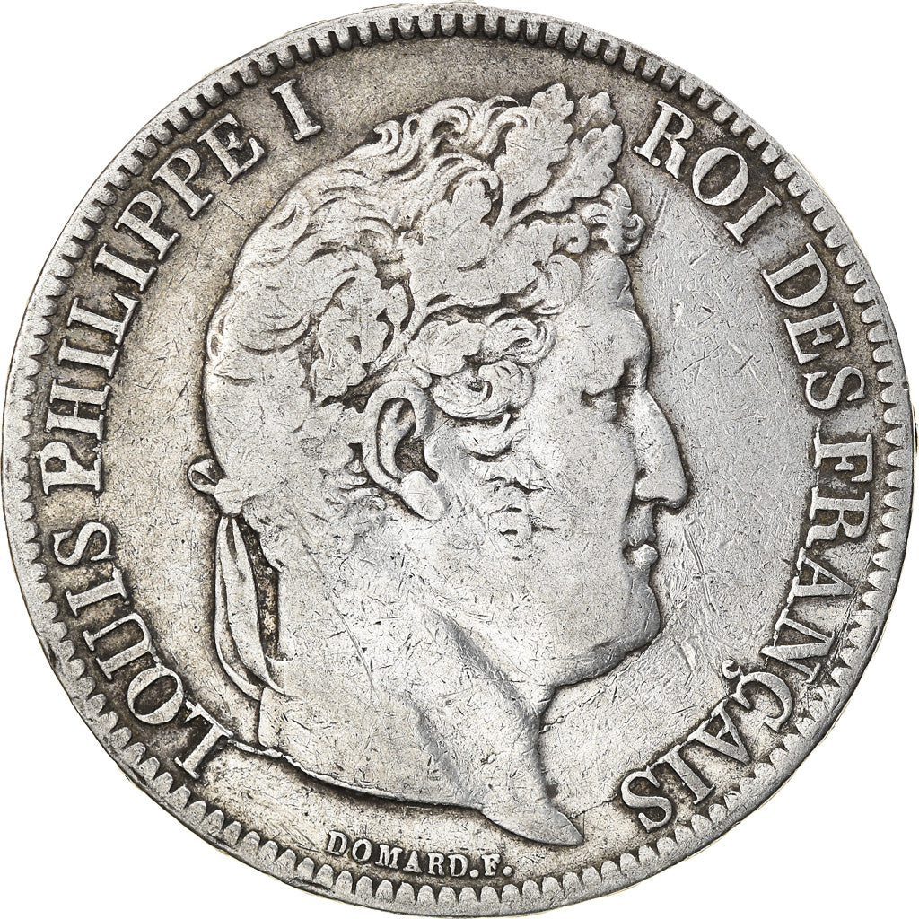 Münze, Frankreich, Louis-Philippe, 5 Francs, 1831, Lille, S, Silber, KM:745.13