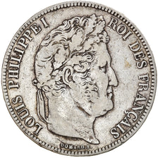 Munten, Frankrijk, Louis-Philippe, 5 Francs, 1834, Lille, FR, Zilver, KM:749.13
