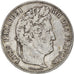 Moeda, França, Louis-Philippe, 5 Francs, 1834, Lille, VF(30-35), Prata