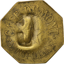 France, 12 1/2 Centimes, EF(40-45), Brass, Elie #10.1, 2.64