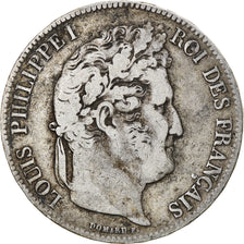 Münze, Frankreich, Louis-Philippe, 5 Francs, 1836, Lille, S, Silber, KM:749.13