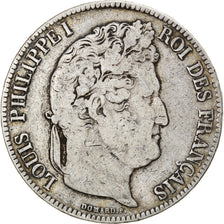 Munten, Frankrijk, Louis-Philippe, 5 Francs, 1836, Lille, FR, Zilver, KM:749.13