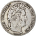 Coin, France, Louis-Philippe, 5 Francs, 1837, Lille, VF(20-25), Silver