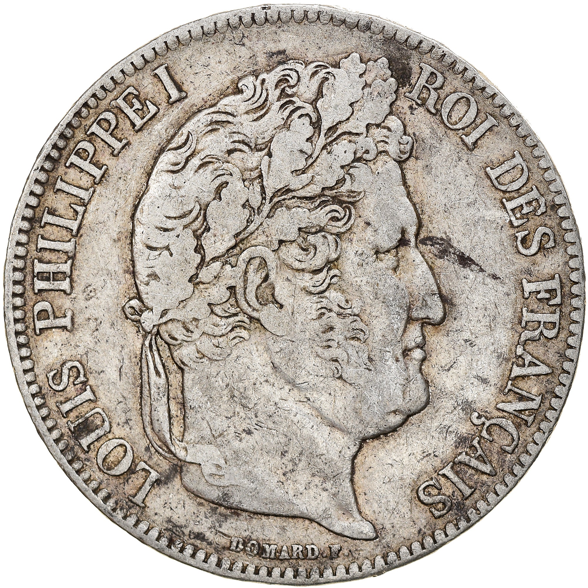 Monnaie, France, Louis-Philippe, 5 Francs, 1839, Lille, TB+, Argent