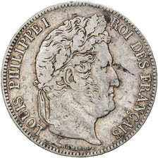 Monnaie, France, Louis-Philippe, 5 Francs, 1839, Lille, TB+, Argent
