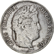 Monnaie, France, Louis-Philippe, 5 Francs, 1842, Lille, TB, Argent, Gadoury:678