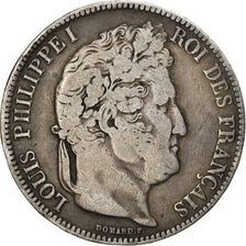 Münze, Frankreich, Louis-Philippe, 5 Francs, 1842, Lille, S, Silber, KM:749.13