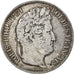 Coin, France, Louis-Philippe, 5 Francs, 1843, Lille, VF(30-35), Silver