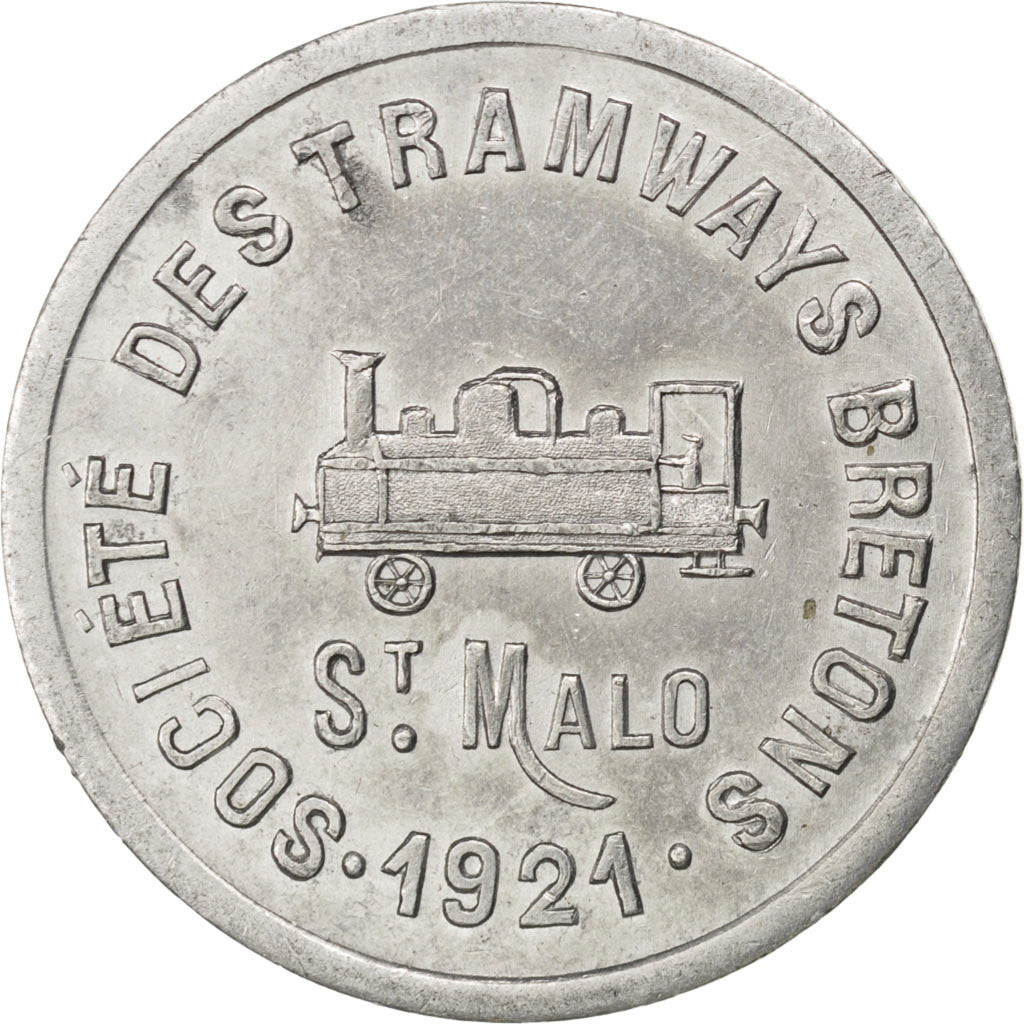 Francia, 10 Centimes, 1921, BB, Alluminio, Elie:40.2