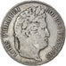 Coin, France, Louis-Philippe, 5 Francs, 1842, Rouen, VF(20-25), Silver, KM:749.2