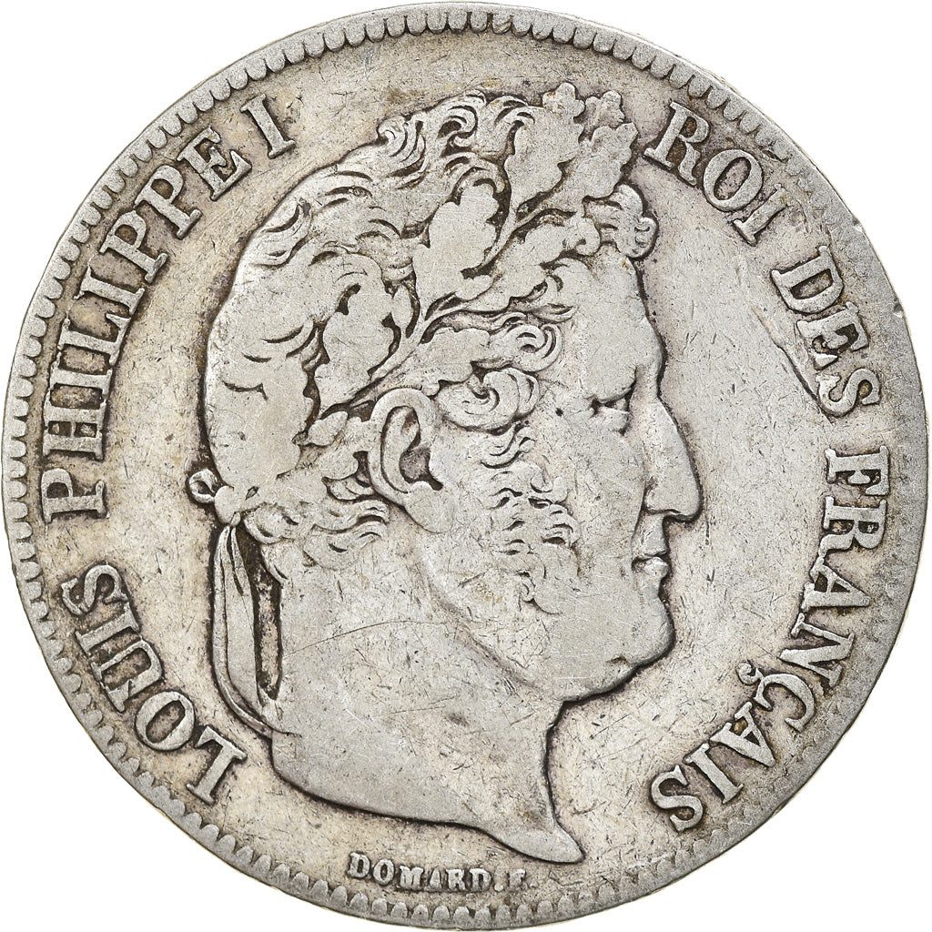 Monnaie, France, Louis-Philippe, 5 Francs, 1840, Rouen, TB, Argent, Gadoury:678