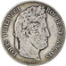 Moneta, Francia, Louis-Philippe, 5 Francs, 1840, Rouen, MB, Argento, KM:749.2