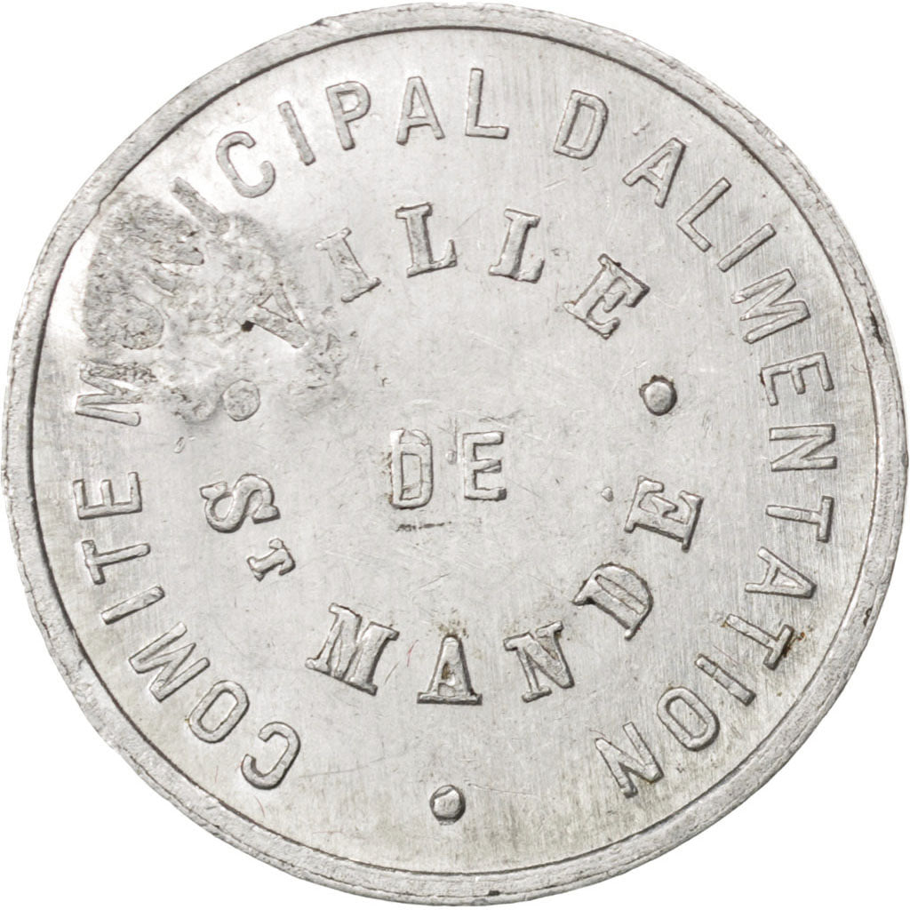 France, 10 Centimes, AU(55-58), Aluminium, Elie #10.4, 0.72