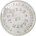 France, 10 Centimes, AU(55-58), Aluminium, Elie #10.4, 0.72