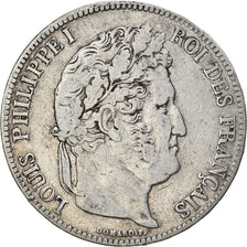 Coin, France, Louis-Philippe, 5 Francs, 1838, Rouen, VF(30-35), Silver