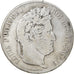 Coin, France, Louis-Philippe, 5 Francs, 1836, Rouen, VF(20-25), Silver