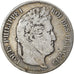 Moneta, Francia, Louis-Philippe, 5 Francs, 1835, Rouen, MB, Argento, KM:749.2