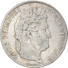 Münze, Frankreich, Louis-Philippe, 5 Francs, 1832, Rouen, S, Silber, KM:749.2