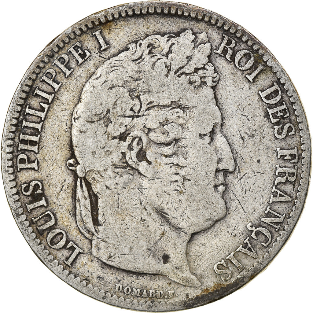 Monnaie, France, Louis-Philippe, 5 Francs, 1831, Rouen, TB, Argent