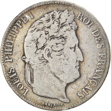 Munten, Frankrijk, Louis-Philippe, 5 Francs, 1836, Strasbourg, FR, Zilver