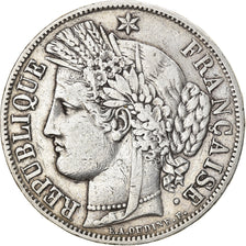 Münze, Frankreich, Cérès, 5 Francs, 1850, Strasbourg, S+, Silber, KM:761.2