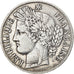 Münze, Frankreich, Cérès, 5 Francs, 1850, Strasbourg, S+, Silber, KM:761.2