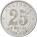 France, 25 Centimes, EF(40-45), Aluminium, Elie #10.3c, 2.06