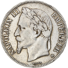 Münze, Frankreich, Napoléon III, 5 Francs, 1868, Strasbourg, SS, Silber