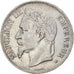 Moneta, Francia, Napoléon III, 5 Francs, 1869, Strasbourg, BB, Argento