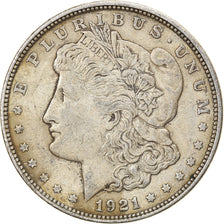 Moneta, Stati Uniti, Morgan Dollar, Dollar, 1921, U.S. Mint, Denver, BB