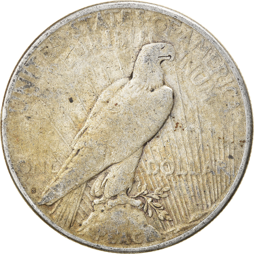 Moneta, Stati Uniti, Peace Dollar, Dollar, 1923, U.S. Mint, San Francisco, MB