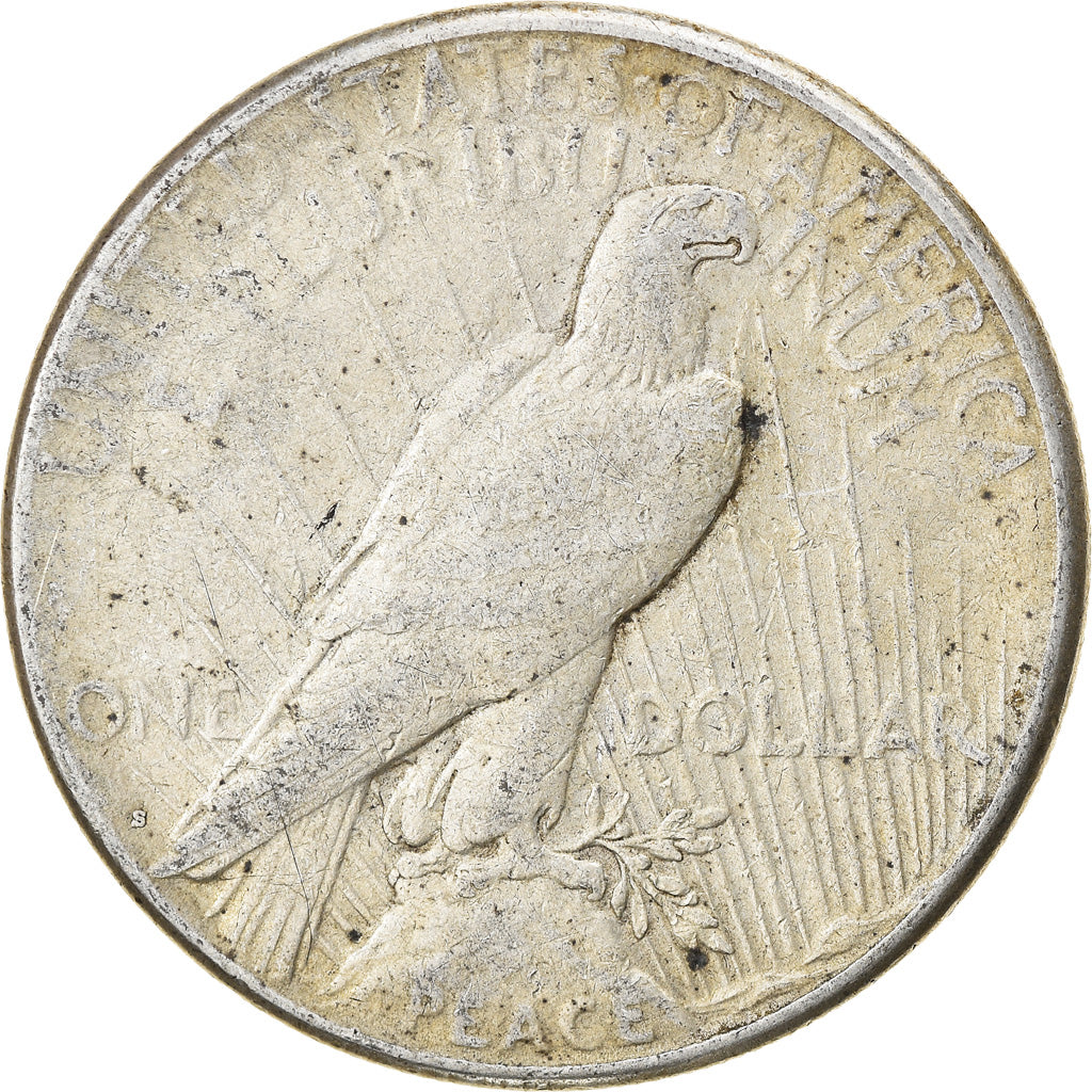 Münze, Vereinigte Staaten, Peace Dollar, Dollar, 1923, U.S. Mint, San
