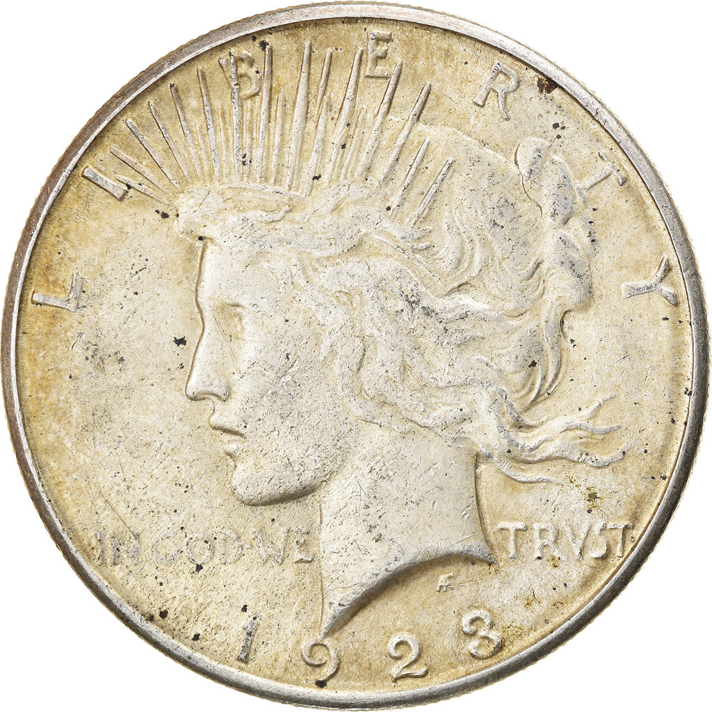 Moneta, Stati Uniti, Peace Dollar, Dollar, 1923, U.S. Mint, San Francisco, BB+