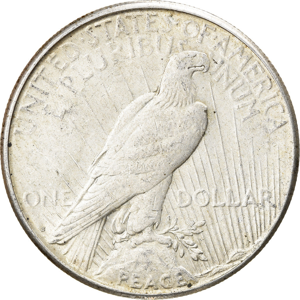 Moneta, Stati Uniti, Peace Dollar, Dollar, 1923, U.S. Mint, San Francisco, BB+