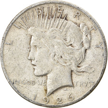 Moneta, Stati Uniti, Peace Dollar, Dollar, 1926, U.S. Mint, San Francisco, MB