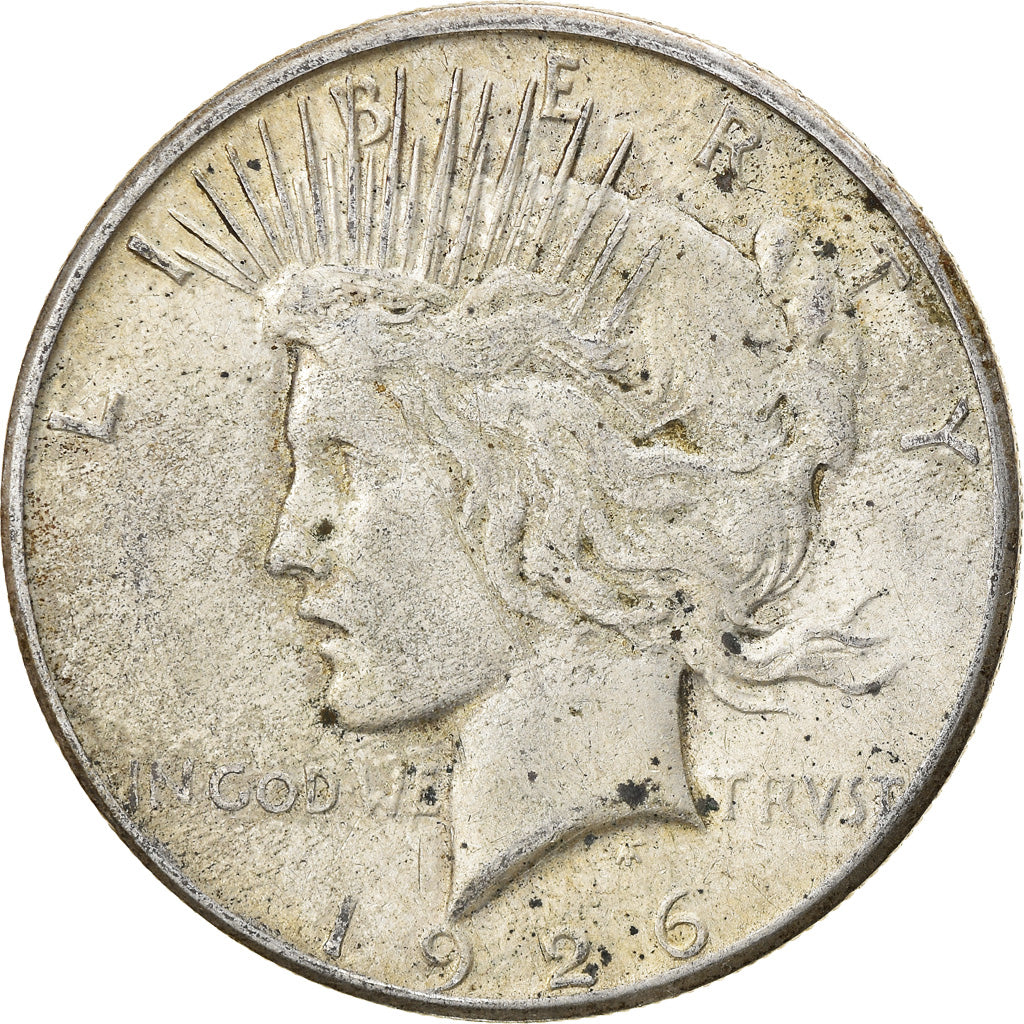 Moneta, Stati Uniti, Peace Dollar, Dollar, 1926, U.S. Mint, San Francisco, MB
