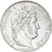 Moneta, Francia, Louis-Philippe, 5 Francs, 1845, Bordeaux, MB+, Argento
