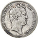 Moneta, Francia, Louis-Philippe, 5 Francs, 1830, Paris, MB, Argento, KM:736.1