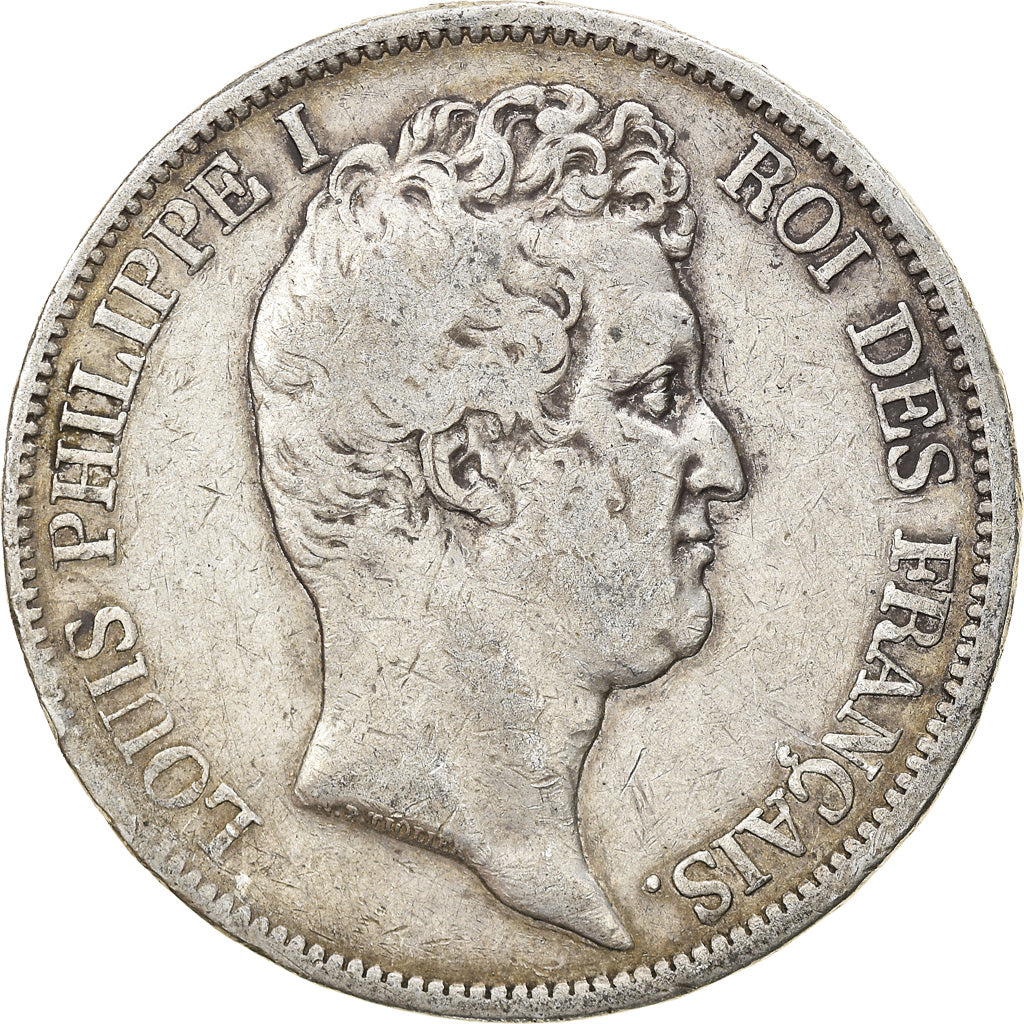 Munten, Frankrijk, Louis-Philippe, 5 Francs, 1830, Paris, FR, Zilver, KM:736.1