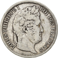 Coin, France, Louis-Philippe, 5 Francs, 1831, Paris, VF(20-25), Silver