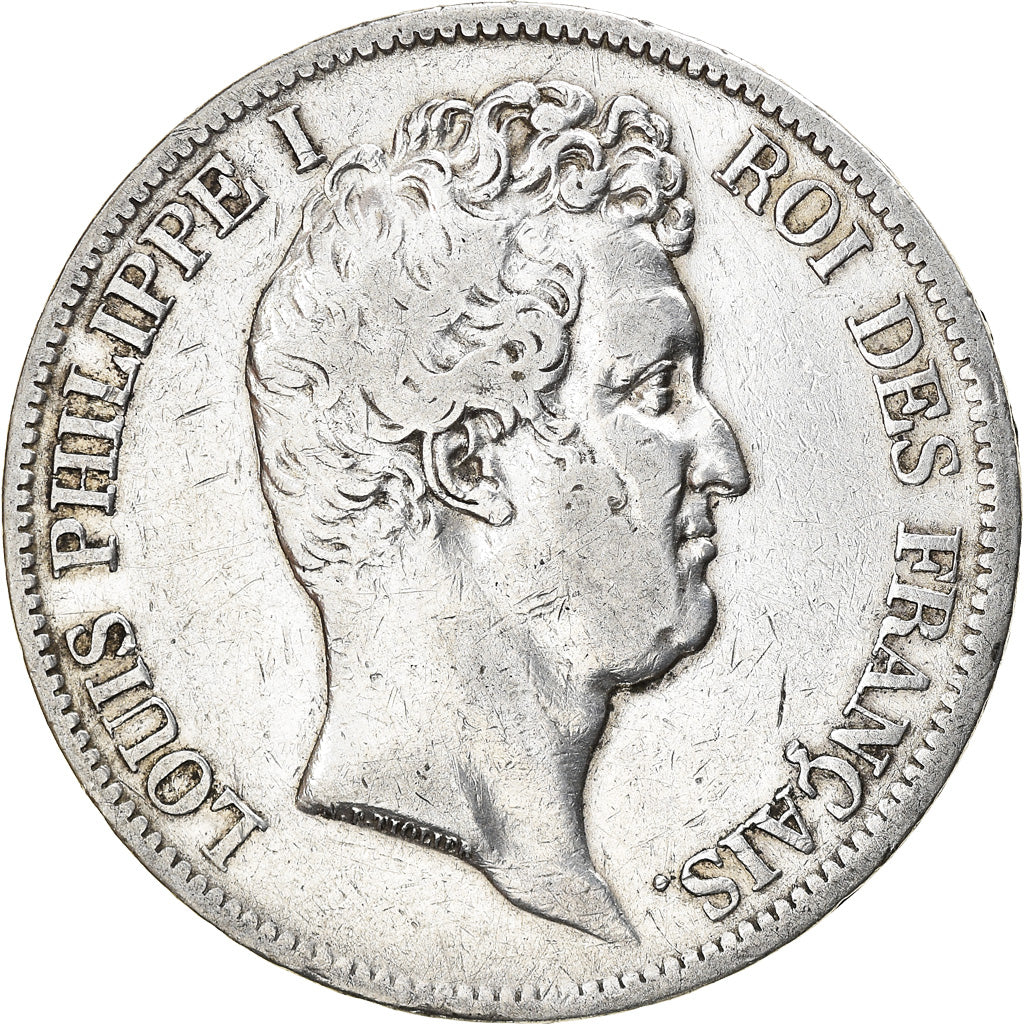 Munten, Frankrijk, Louis-Philippe, 5 Francs, 1831, Paris, FR, Zilver, KM:735.1